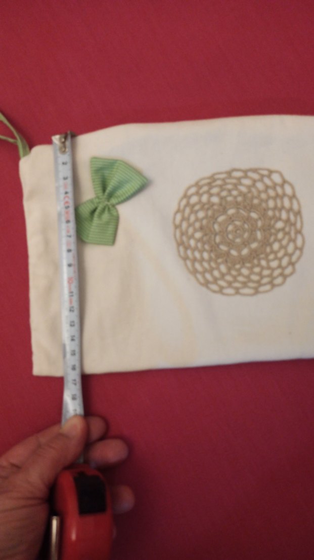 Nakışlı Fiyonk Detaylı Beyaz Bohem Çanta - Görsel 5