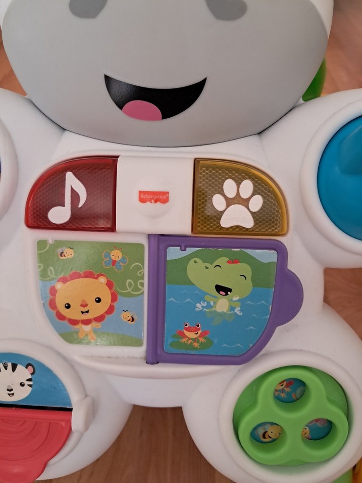 Renkli Zebra Desenli Bebek Yürüyüş Yardımcısı - Görsel 4