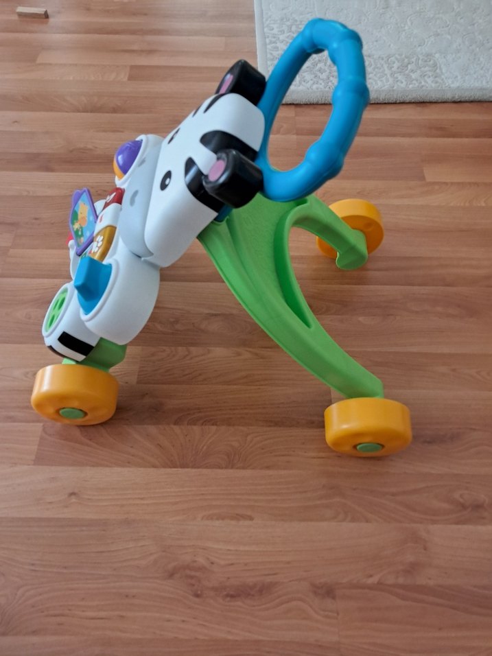 Renkli Zebra Desenli Bebek Yürüyüş Yardımcısı - Görsel 2