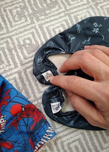 Renkli Baskılı Erkek Çocuk Mayo Şortu - Görsel 4