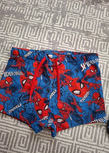 Renkli Baskılı Erkek Çocuk Mayo Şortu - Görsel 2