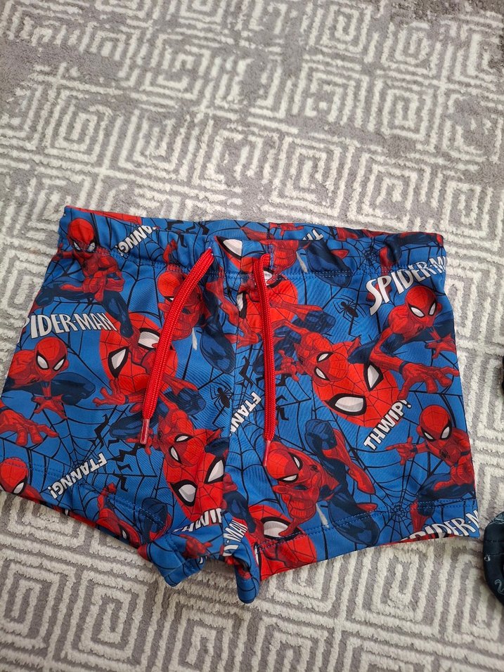 Renkli Baskılı Erkek Çocuk Mayo Şortu - Görsel 2