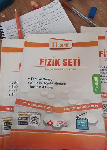 11. Sınıf Fizik Seti Konu Anlatımlı Soru Bankası - Görsel 3
