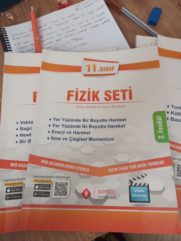 11. Sınıf Fizik Seti Konu Anlatımlı Soru Bankası - Görsel 2