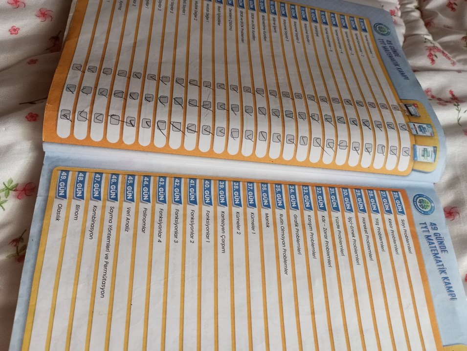 49 Günde TYT Matematik Kampı Video Ders Notları - Görsel 2