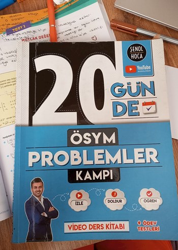 20 Günde ÖSYM Problemler Kampı Video Ders Kitabı