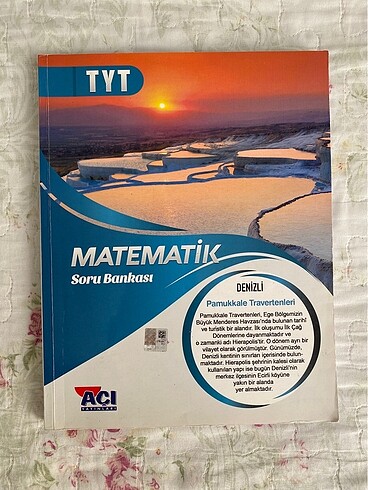 TYT matematik kitabı açı yayınları