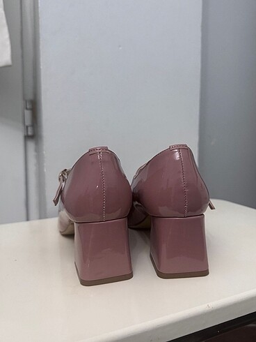40 Beden pembe Renk Vintage Pembe Ayakkabı Butigo Marka Sıfır