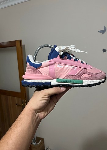 Lacoste Pembe Kadın Spor Ayakkabı orijinal 40