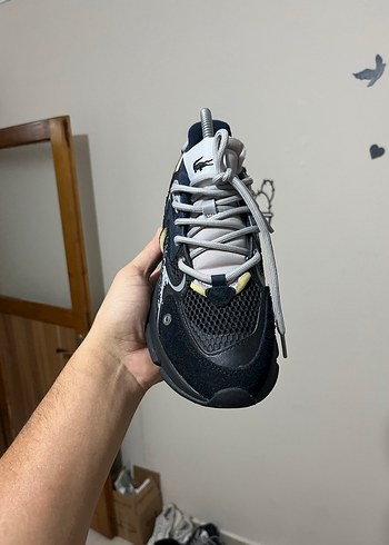 39 Beden Lacoste Siyah ayakkabı 39 orijinal