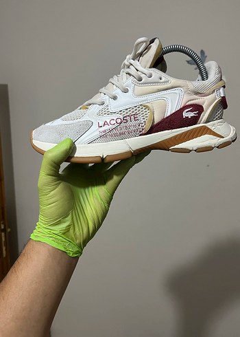 Lacoste Beyaz Bağcıklı Spor Ayakkabı orijinal 40.5 unisex