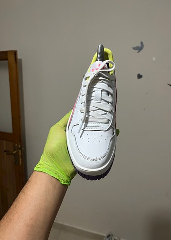 38,5 Beden Pembe Platform Topuklu Kadın Spor Ayakkabı Puma orijinal 38.5