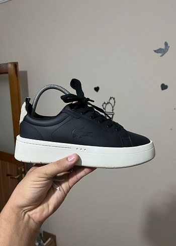 Siyah Bağcıklı Lacoste orijinal 38