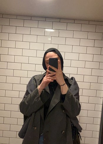 Zara ZARA HAKİ TRENCKOT