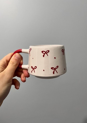 Beyaz Kupa Bardak - Görsel 2