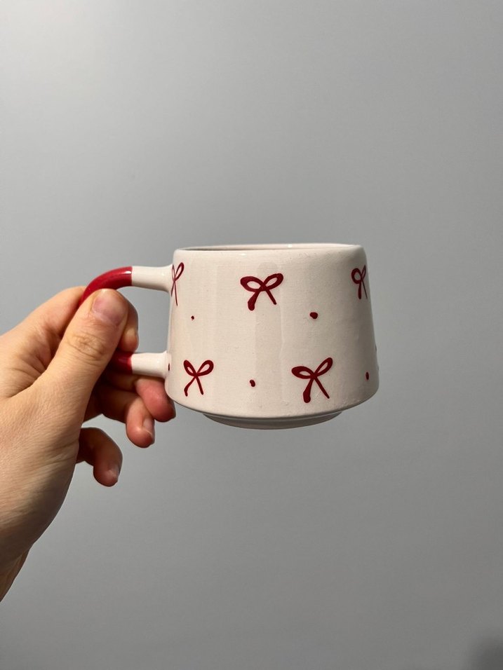 Beyaz Kupa Bardak - Görsel 2