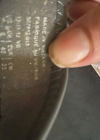 Nike Nike Erkek Gri Siyah Cırtlı Terlik