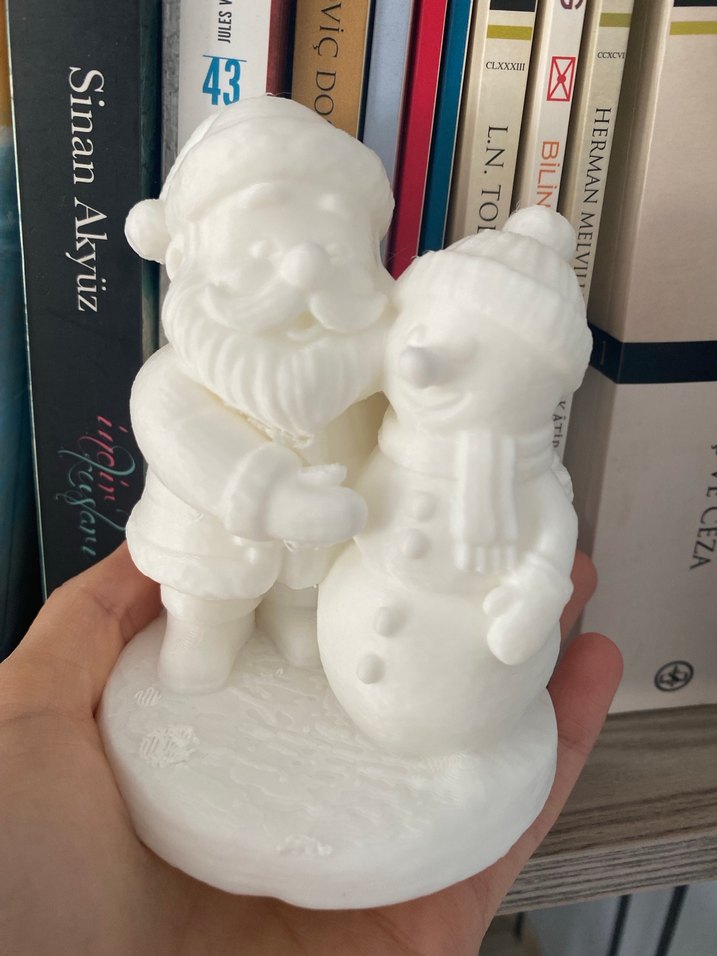 Beyaz Noel Baba ve Kardan Adam Biblosu - Görsel 4