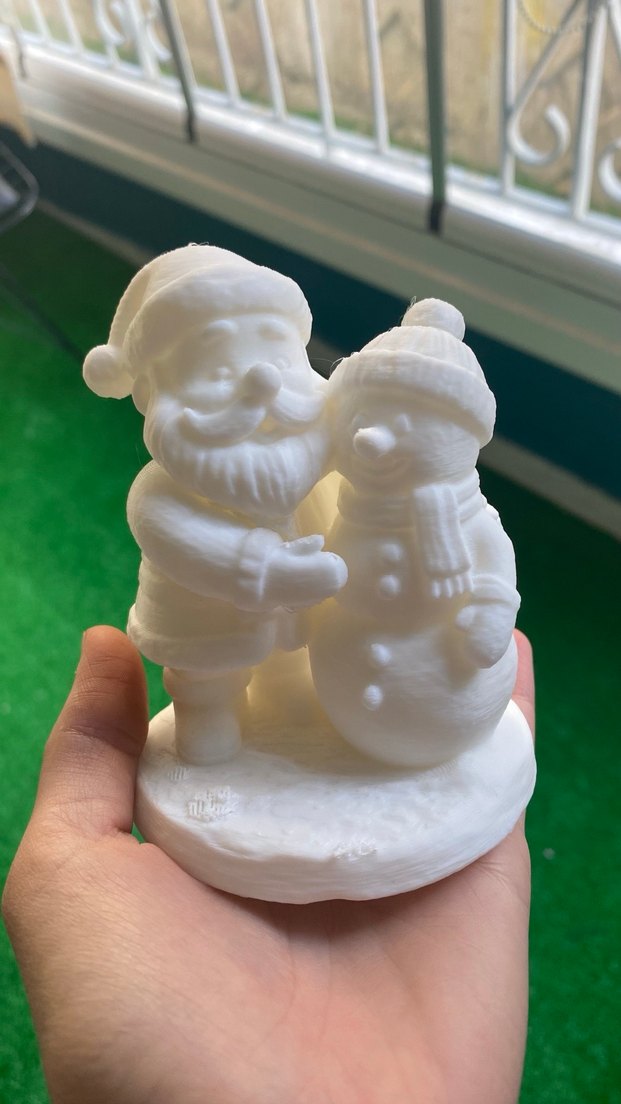 Beyaz Noel Baba ve Kardan Adam Biblosu - Görsel 2