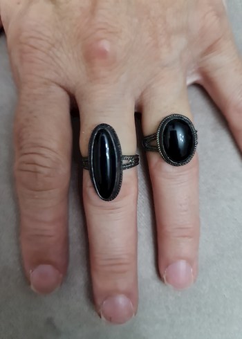 925 ayar Gümüş Yüzük - Görsel 3