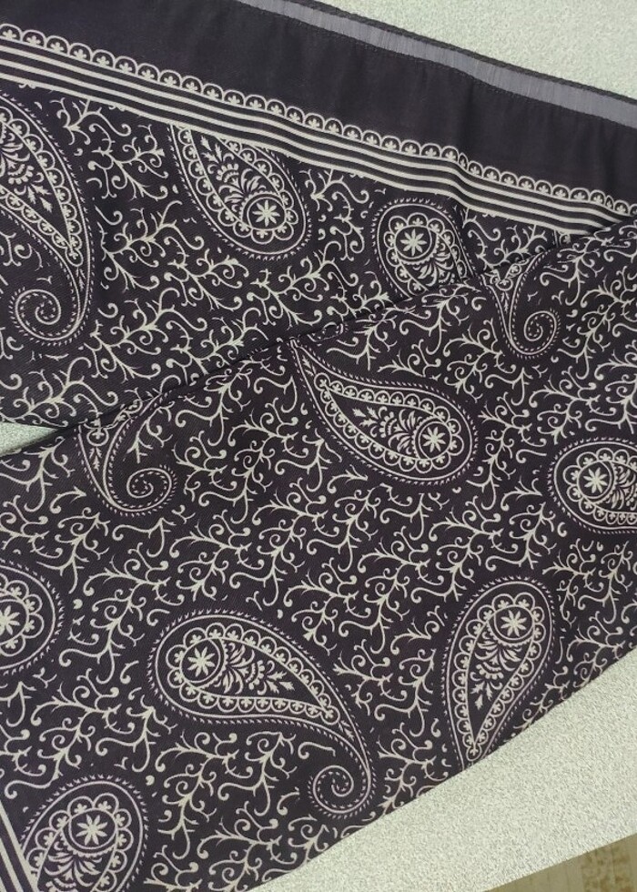 Şal desenli soft şal  - Görsel 4