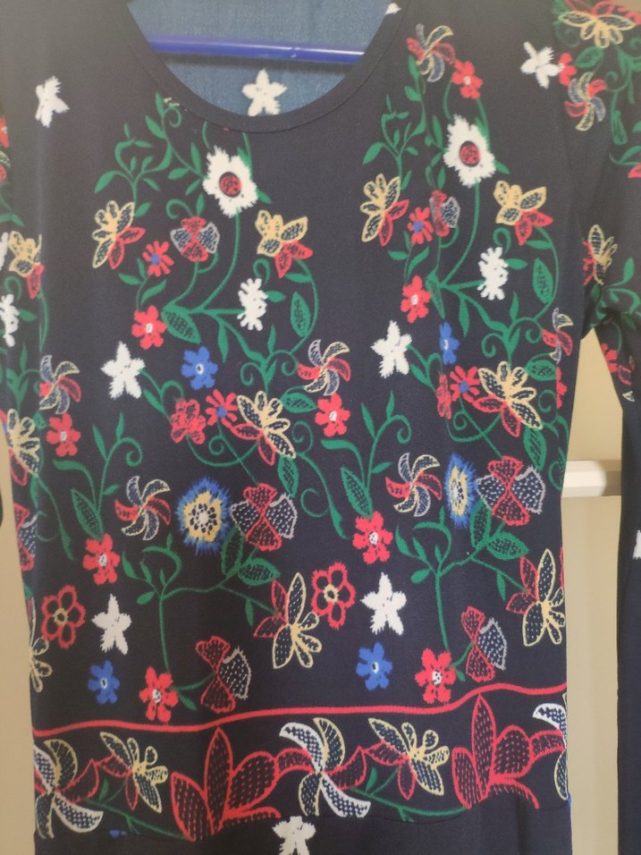 Diger Nakışlı Bohem Uzun Elbise - Görsel 2