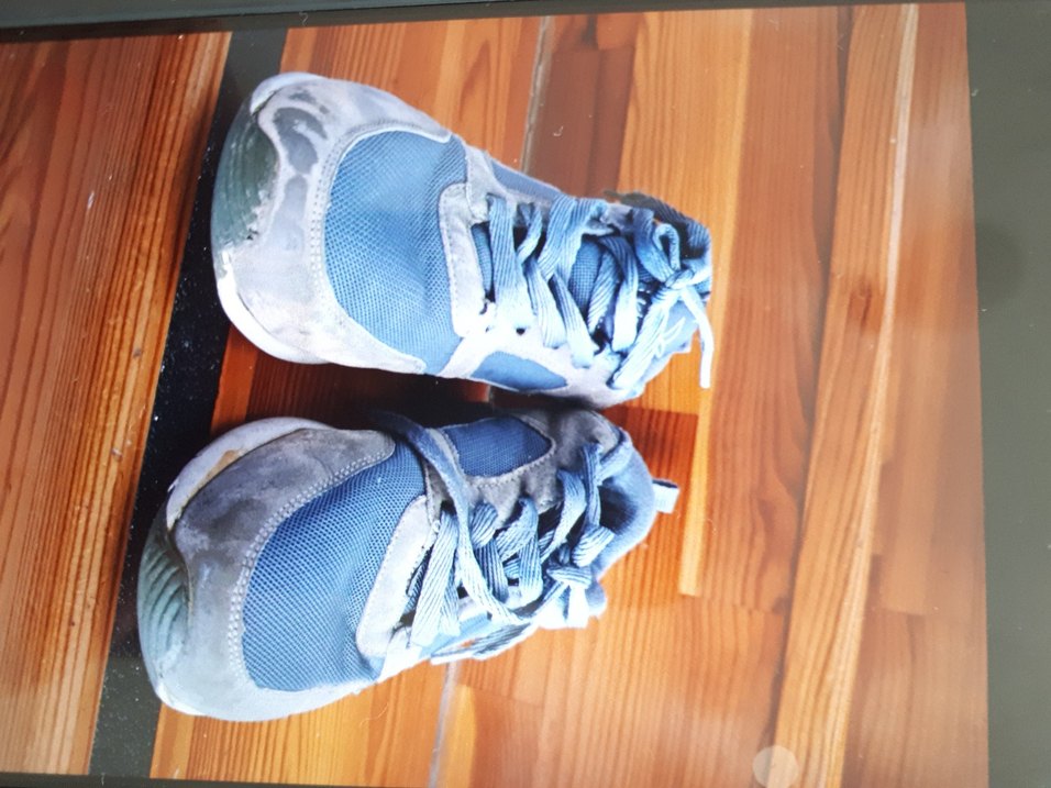 Mavi Bağcıklı Denim Spor Ayakkabı - Görsel 3