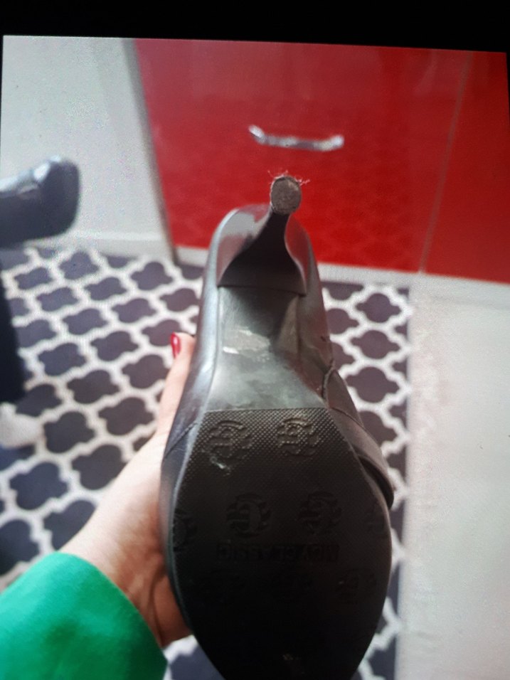 Gerçek  Deri Dizüstü Topuklu Çizme - Görsel 4