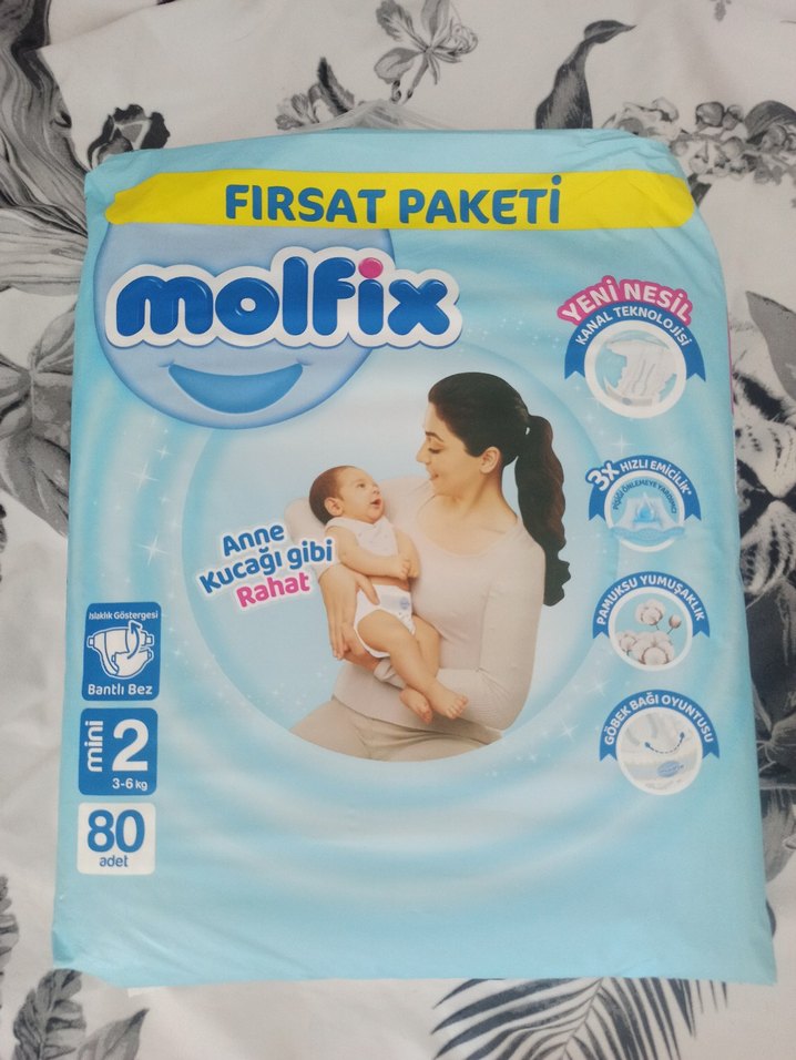 Molfix Avantaj Paketi Bebek Bezi 80 Adet - Görsel 2