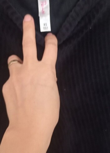 xs Beden Penti kadife pantalon