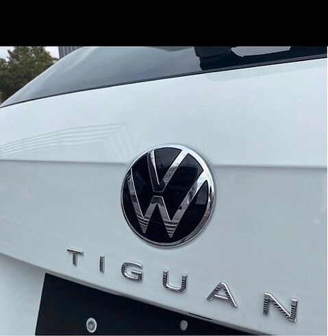 Tıguan bagaj yazısı krom renk