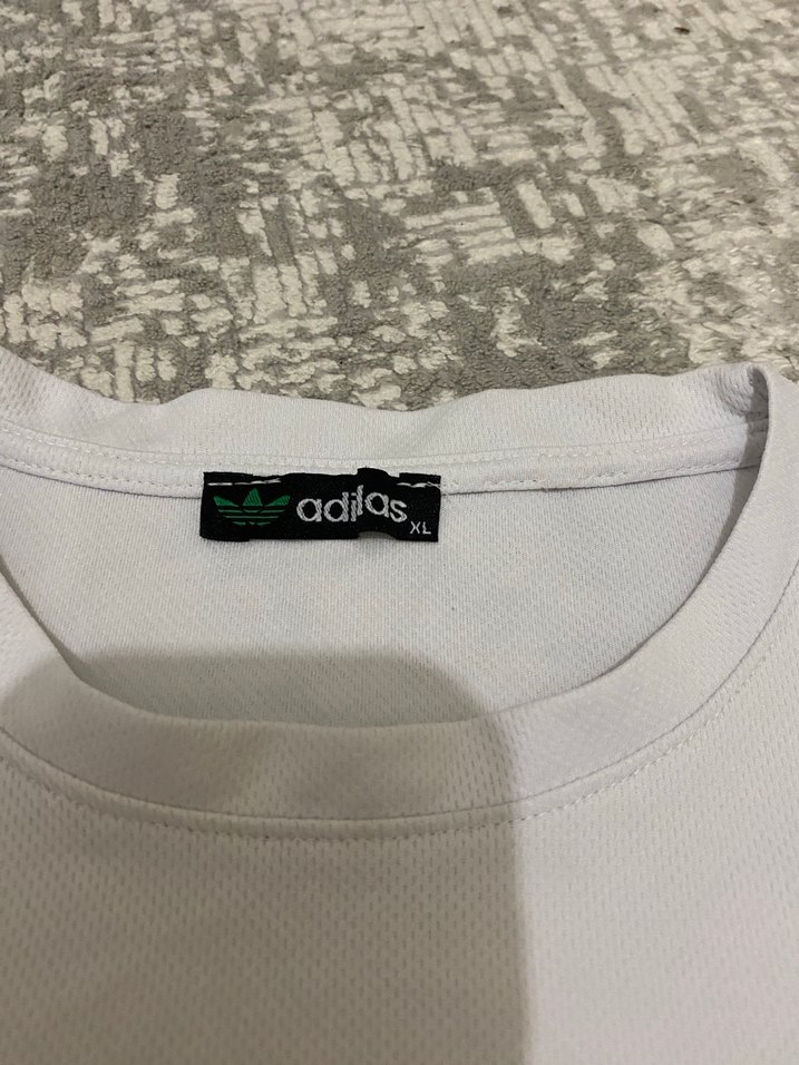 Adidas Beyaz Kısa Kollu Erkek Tişört - Görsel 2