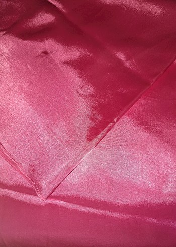 Pembe Vintage Nakışlı Nişan Uzun Abiye Elbise - Görsel 5