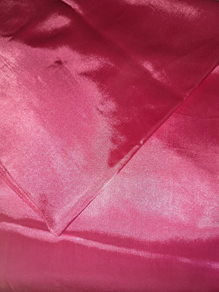 Pembe Vintage Nakışlı Nişan Uzun Abiye Elbise - Görsel 5