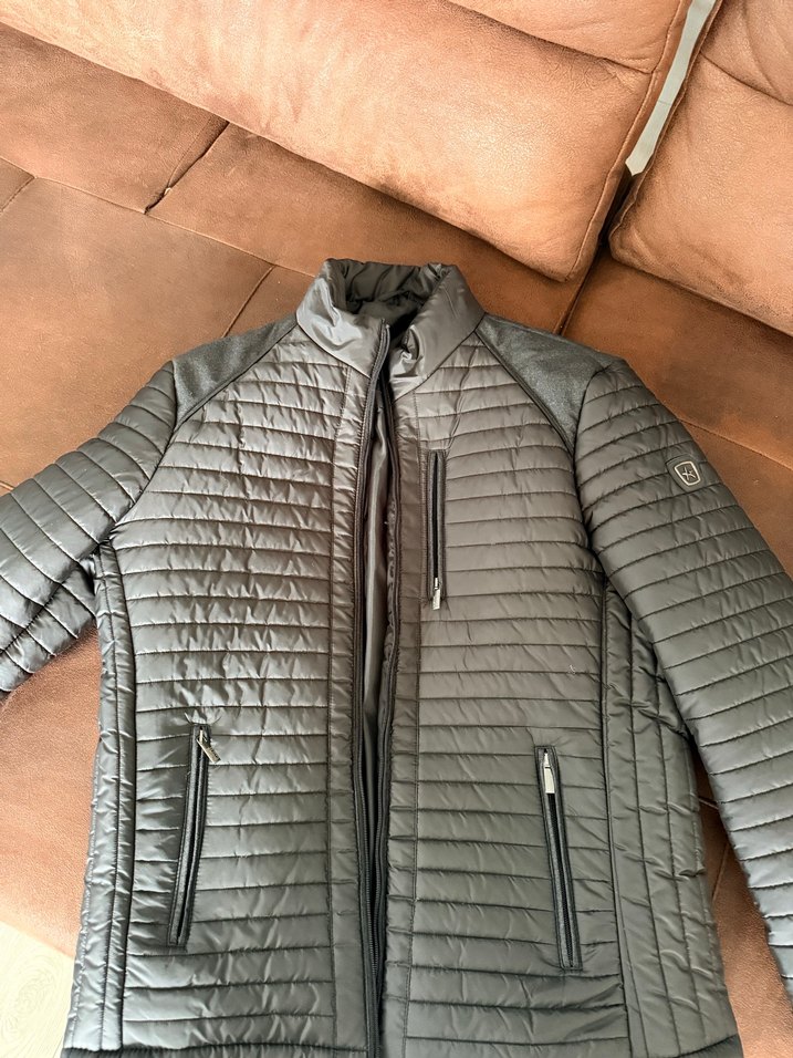 Siyah  Fermuarlı Erkek Spor Mont altınyıldız  xxl - Görsel 2