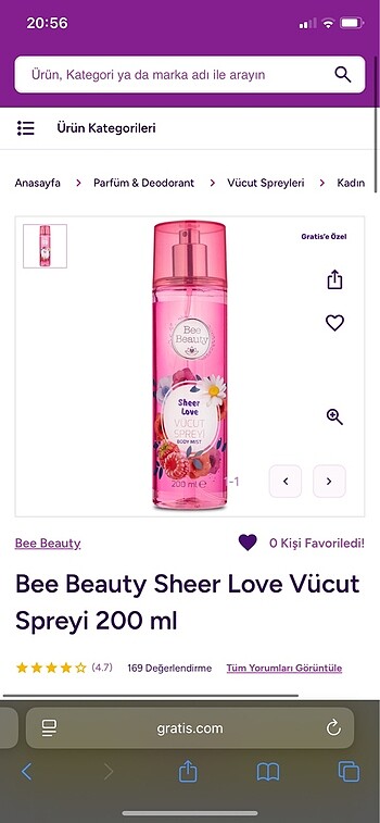 Body mist
