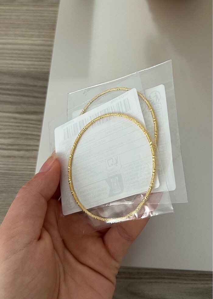 2 li Şık Çelik Bilezik - Görsel 2