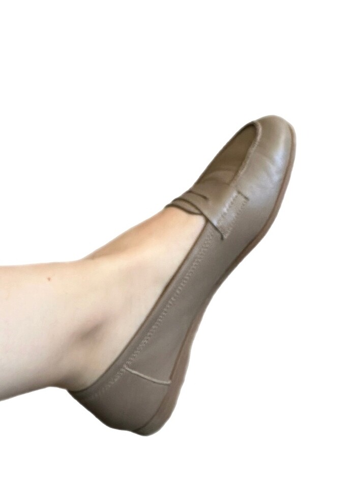 Yumuşak Deri 38 Numara Babet - Görsel 4