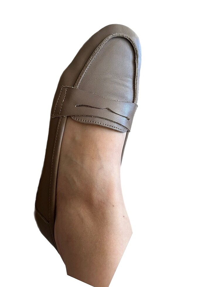 Yumuşak Deri 38 Numara Babet - Görsel 3