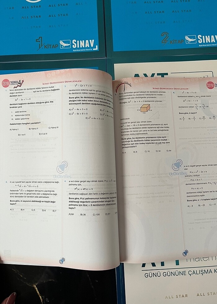 345 AYT Konu Anlatım ve Çalışma Kitap Seti - Görsel 2