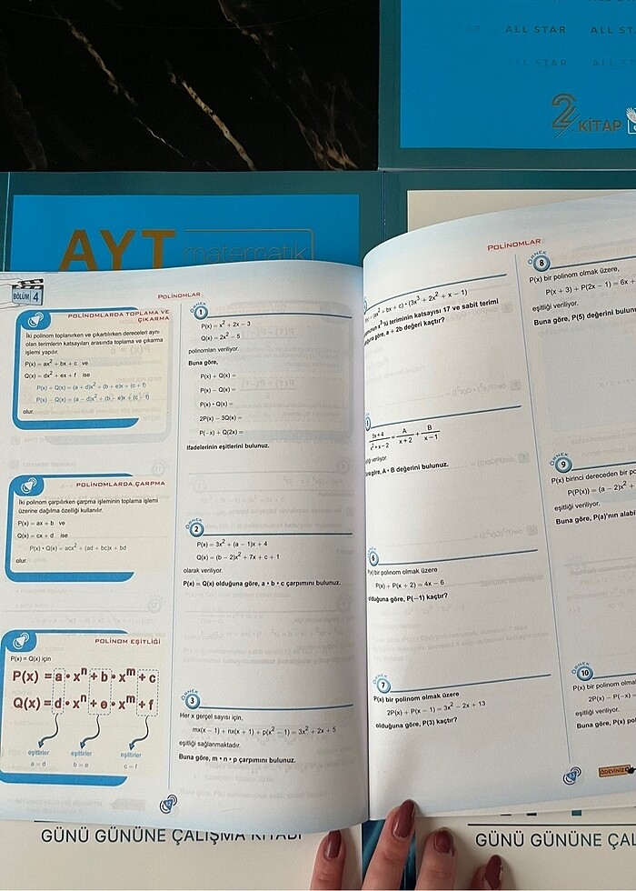 345 AYT Konu Anlatım ve Çalışma Kitap Seti - Görsel 3