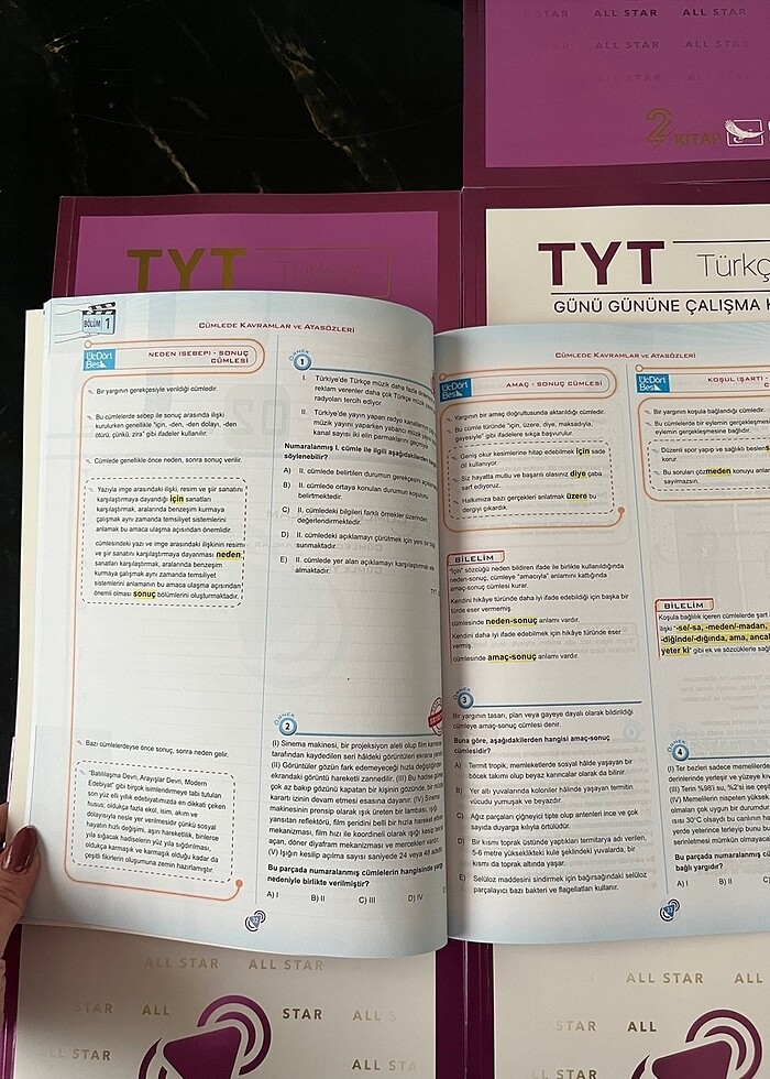 345 TYT Türkçe Konu Anlatım ve Çalışma Kitap Seti - Görsel 2