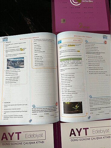 345 AYT Türkçe Konu Anlatımı ve Çalışma Kitap Seti - Görsel 2