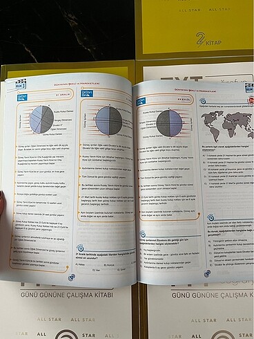 345 TYT Coğrafya Konu Anlatımı Ve Çalışma Kitap Seti