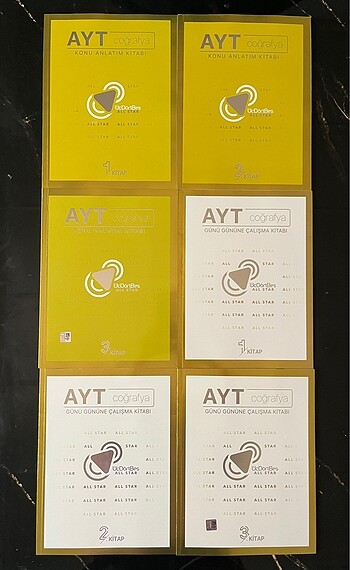 345 AYT Konu Anlatımı ve Çalışma Kitap Seti