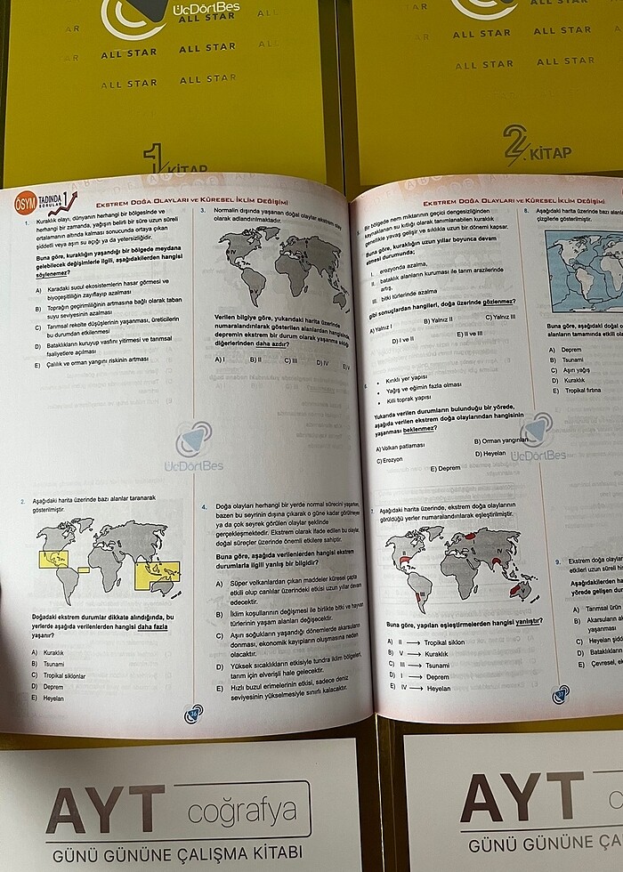 345 AYT Konu Anlatımı ve Çalışma Kitap Seti - Görsel 3