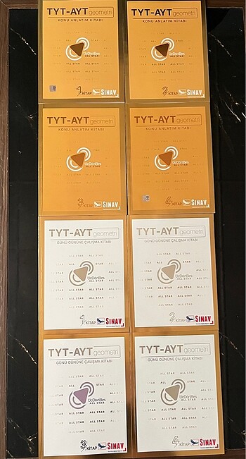345 TYT-AYT Geometri Konu Anlatımı ve Çalışma Kitap Seti