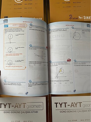 345 TYT-AYT Geometri Konu Anlatımı ve Çalışma Kitap Seti