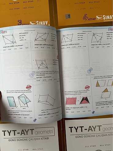 Beden 345 TYT-AYT Geometri Konu Anlatımı ve Çalışma Kitap Seti