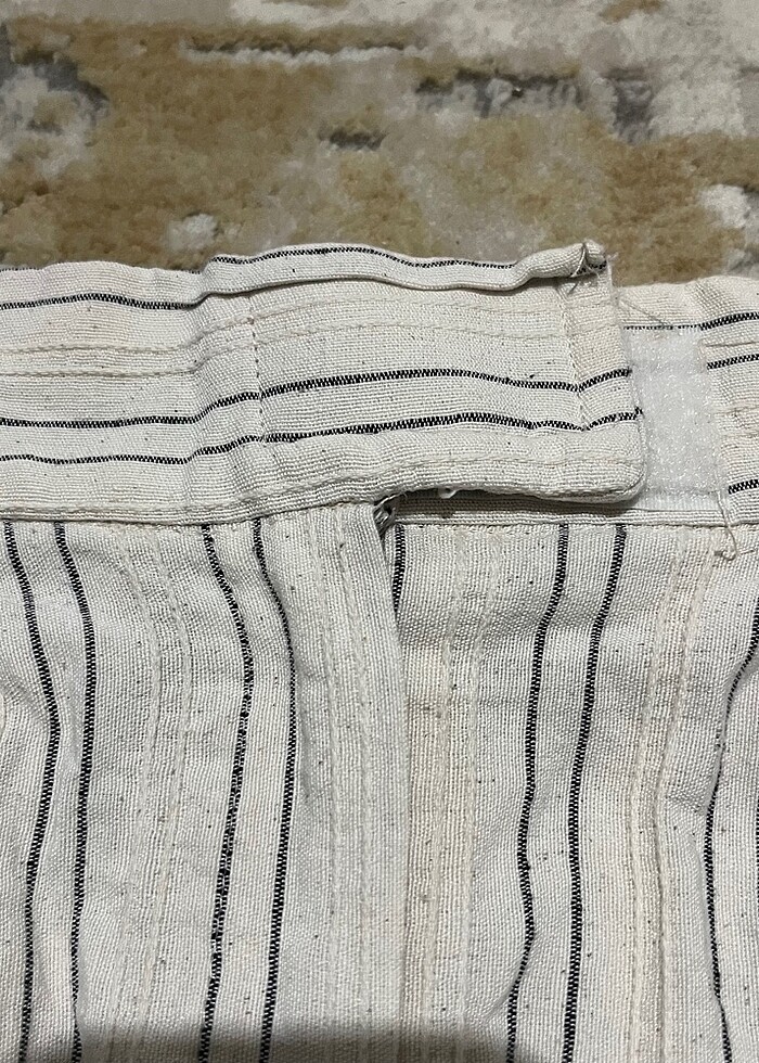 Ambar Keten Şort - Görsel 3